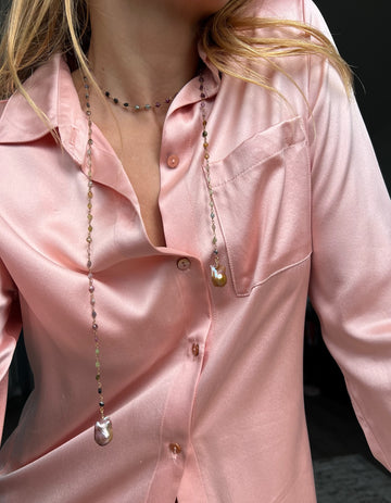 WRAPSODY NECKLACE- RAINBOW TOURMALINE